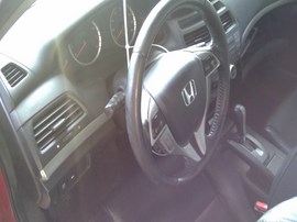 2010 HONDA ACCORD,RED, EX-L MODEL, 3.5L, AT.   A26246